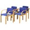 Stackable Beech Dining Chairs by Friis & Moltke for Fritz Hansen, 1980s, Set of 4, Image 1