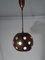 Dutch Copper and Glass Ceiling Lamp by Nanny Still for Raak, 1960s, Image 7