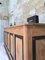 Vintage Bank Counter in Walnut, 1920s, Immagine 29