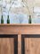Vintage Bank Counter in Walnut, 1920s, Immagine 26