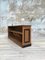 Vintage Bank Counter in Walnut, 1920s, Immagine 4