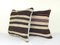 Striped Organic Turkish Cushion Covers, Set of 2 3