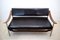 Italian Steel, Curved Plywood & Rosewood Sofa, 1960s, Image 2