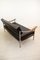 Italian Steel, Curved Plywood & Rosewood Sofa, 1960s, Image 6