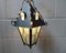 Lantern Ceiling Lamp in Metal and Glass, France, 1970s 3