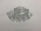 Mid-Century Minimalist Folded Glass Hanging Lamp, 1980s 3