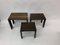 Wenge Wood Nesting Tables, 1970s, Set of 3 6