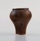 Miniature Vase in Glazed Ceramic by Annikki Hovisaari for Arabia, 1960s 5