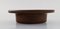 Low Bowl in Glazed Ceramic with Grooved Edge from Arabia, Finland, 1960s 2