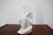 Art Deco Ceramic Sculpture Nude Sitting Woman, 1940s 4