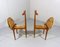 Bed or Dressing-Room Side Chairs & Valets in One, 1950s, Set of 2 9