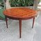 Round Extendable Rosewood Dining Table, France, 1960s 1