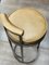 Powder-Coated Steel & Leather Diana Barstool with Backrest by Casa Botelho, Imagen 7