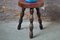 Rustic Wooden Tripod Table, 1950s 3