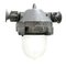 Vintage Industrial Grey Metal and Clear Glass Pendant Lamp 1