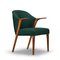 Dark Green Armchair from Larsen & Son, 1950s 1
