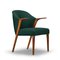 Fauteuil Vert Foncé de Larsen & Son, 1950s 1