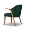 Fauteuil Vert Foncé de Larsen & Son, 1950s 7