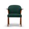 Dark Green Armchair from Larsen & Son, 1950s, Image 8