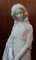 Figura antigua grande de alabastro de mujer joven de Curriny, década de 1900, Imagen 10