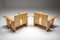 Vintage Crate Chairs by Tobia & Afra Scarpa for Maxalto, 1970s, Set of 2, Image 4