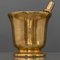 17th Century Italian Gilded Bronze Mortar and Pestle Set 1