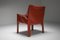 414 CAB Armchairs by Mario Bellini for Cassina, 1982, Set of 4, Image 9