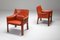 414 CAB Armchairs by Mario Bellini for Cassina, 1982, Set of 4, Image 8