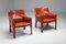 414 CAB Armchairs by Mario Bellini for Cassina, 1982, Set of 4 1