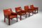 414 CAB Armchairs by Mario Bellini for Cassina, 1982, Set of 4, Image 10