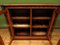 Antique Rosewood Display Cabinet with Velvet Interior 9