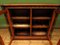 Antique Rosewood Display Cabinet with Velvet Interior, Image 9