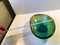 Murano Green & Yellow Centerpiece Dish by Flavio Poli for Seguso, 1960s 8