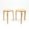 Birch Stools by Gustaf Axel Berg, 1940s, Set of 2, Image 2