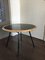 Vintage, Glass & Steel Side or Coffee Table by Rohé Noordwolde, 1950s 3