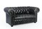 Leather Chesterfield Buttoned Sofa, 2000s 2