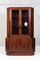 Danish Rosewood Corner Cupboard with Glass Case, 1960s 1