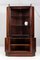 Danish Rosewood Corner Cupboard with Glass Case, 1960s 3