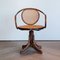 No. 5501 Bentwood Swivel Chair from ZPM Radomsko, 1970s, Immagine 1