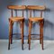 Bentwood and Rattan Barstools, 1970s, Set of 2 3