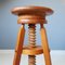 Pine Corkscrew Stool, 1970s 3