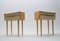 Tables de Chevet Mid-Century Modernes avec Damier, 1950s, Set de 2 2