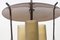 Lampe à Suspension Mid-Century en Cuivre et Verre Cylindrique Satiné, 1950s 19