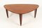 Danish Triangular Teak Coffee Table from BC Møbler, 1950s, Image 4