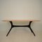 Mid-Century Italian Black and Cherry Dining Table in the Style of Ico Parisi, 1954 1