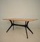 Mid-Century Italian Black and Cherry Dining Table in the Style of Ico Parisi, 1954 2