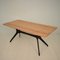 Mid-Century Italian Black and Cherry Dining Table in the Style of Ico Parisi, 1954, Image 10