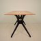 Mid-Century Italian Black and Cherry Dining Table in the Style of Ico Parisi, 1954, Image 11