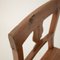 19th Century Italian Biedermeier Brown Elm and Walnut Wabi Sabi Side Chair, 1820s, Image 15
