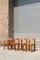 Elm and Cognac Leather S11 Dining Chairs by Pierre Chapo, 1960s, Set of 4, Image 3